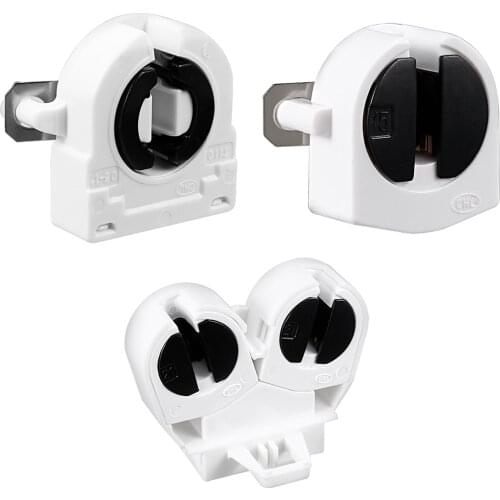 Uxcell 2-10Pcs 2A G5-F288 T5 T8 Light Socket G5 G13 Base Fluorescent Lamp Holder Part Replacement