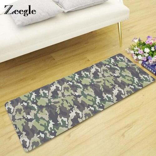 Zeegle Door Mat Floor Mat Non-slip Kitchen Carpet Absorbent Bathroom Bath Rug Kid Bedroom Soft Foot Pad Home Decor