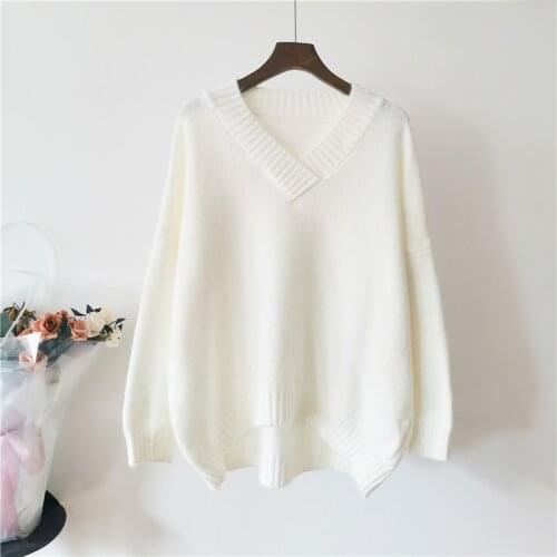 Autumn Sweater 2020 Embroidery Casual Streetwear Sweaters Women Pullers O Neck Long Sleeve Black Knitted Runway Sweater Female