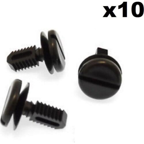 10x For BMW Plastic Trim Clips Dash covers, shields, boot linings & battery covers