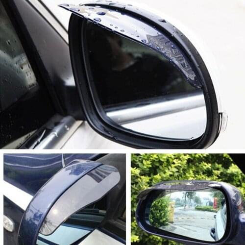 2 pcs PVC car rearview mirror eyebrow rain cover stickers for chery tiggo 3 5 2016 A3 QQ A5 A1 Amulet A13 E5 FOR great