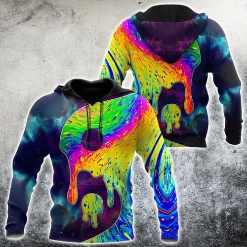 3D Hoodies Psychedelic Hippie Guys Hippie Heart Men/Women Sweatshirt Unisex Spring Casual Pullover Zipper Dropshipping