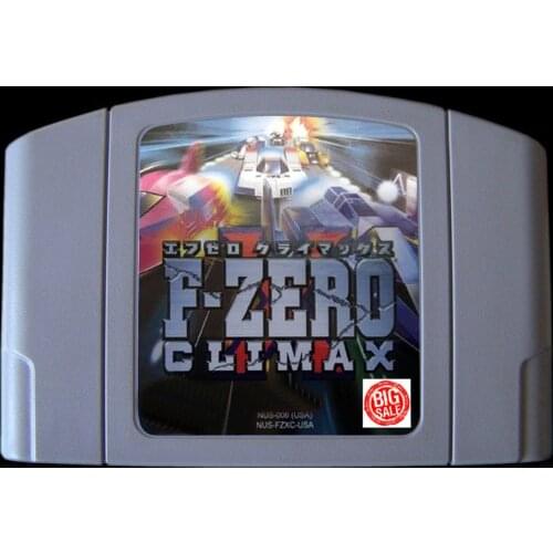 64bit game ** FZero X Climax ( English Language!! USA Version!! )