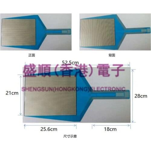 Free shipping Distributed Pressure transducer pressure distribution FSR pressure collection weighing film pressure sensor