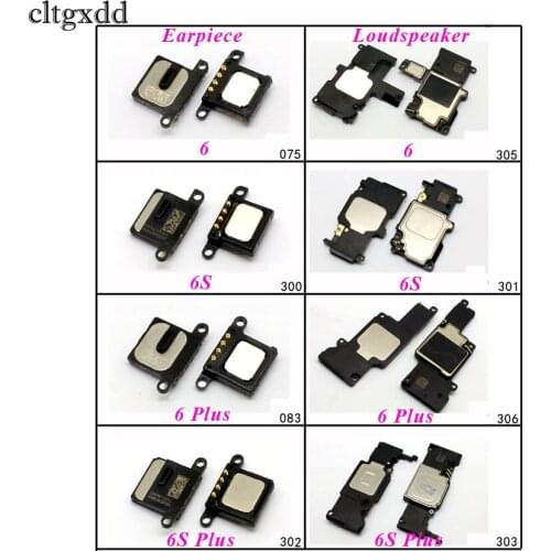 Cltgxdd Loud Speaker / Earpiece For iPhone 6 6S 6Plus 6S Plus 4.7" 5.5" Loudspeaker Buzzer Ringer Ringtone Sound Flex Cable
