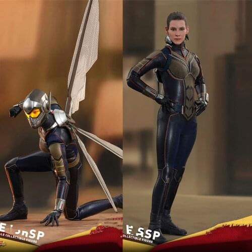 For Collection 1/6 Scale Full Set Female Solider The Wasp Action Figure Model for Fans Gifts HotToys HT MMS498