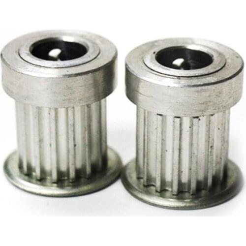 For Tajima Computer Embroidery Machine Parts Pulley Fixed Wheel Shaft 16 TOOTH Gear 15 AXIS 2.0cm