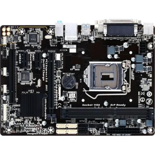 Gigabyte GA-B85M-D3V original motherboard LGA 1150 DDR3 B85M-D3V 16GB USB3.0 SATA3 B85 used Desktop motherboard PC