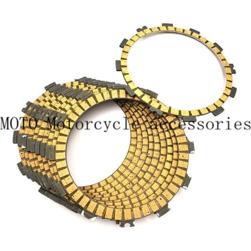 Motorcycle Carbon Fibre Clutch Friction Plates Kit For Suzuki GSXR 1000 GSX-R1000 K5 K6 K7 K8 05-08 GSX-S1000A GSXS 1000 A 18-19