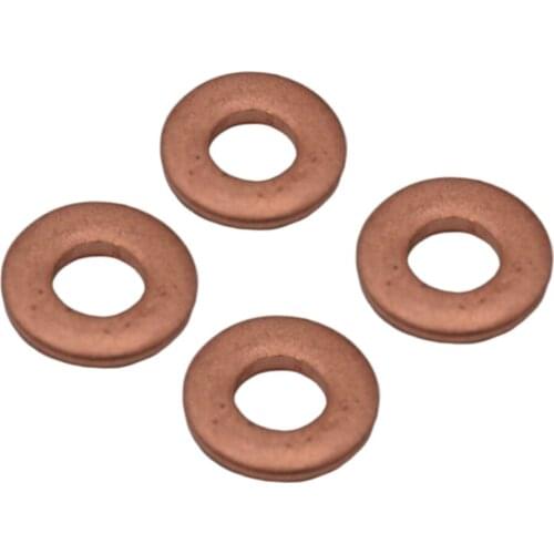 Lots 4 Copper Washer Seals O- For Peugeot Citroen 1.6 HDI 198173 Tools