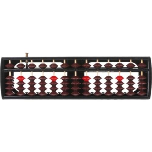 Upgraded Portable Japanese 13 Column Abacus Arithmetic Soroban School Math Learning Tool Educational Math Toys