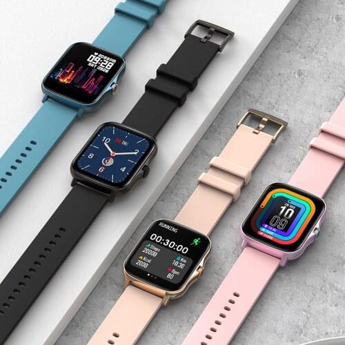 New P8 PLUS smart watch heart rate blood pressure sports fashion multifunctional bracelet touch fitness tracker IP67 waterproof