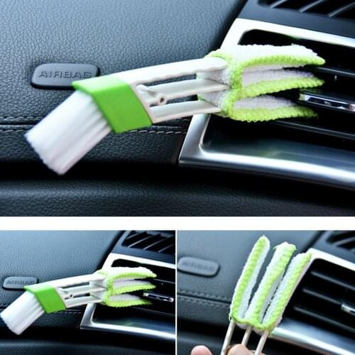 Car Air Conditioner Vent Blinds Cleaner Auto Cleaning Brush Tool Car Accessories