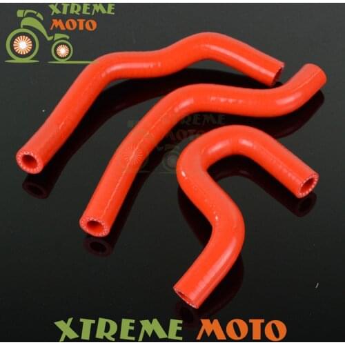 Silicone Radiator Coolant Hose For Honda CR80R 98-02 CR85R 03-07 Motocross Motorcycle Enduro Dirt Bike Off Road