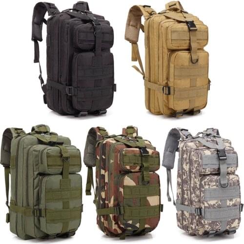 Outdoor Bags Classic Delicate Sports Molle Backpack 30L Climbing 3D Rucksack Waterproof Large Travel Knapsack