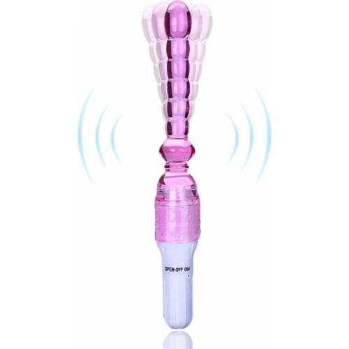 Male electric Anal Beads G spot anal plug stimulation anal Stick adult products Vibrator sex toys for men and woman masturbation