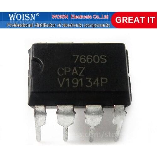 10PCS ICL7660SCPA ICL7660S 7660 line DIP8 original authentic In Stock