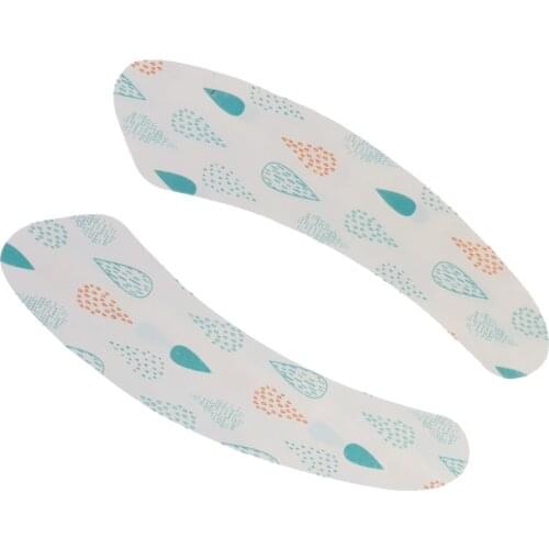 2 Piece Toilet Seat Cover Universal Warmer With Fantasy Water Droplets