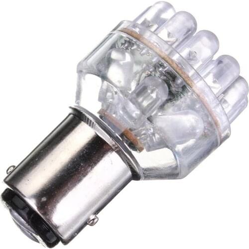 2pcs/lots 1157 BAY15D 24LED P21/5W Car Tail Stop Brake Light Lamp Bulb Red