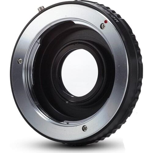Minolta MD MC Mount Lens Adapter w/ Optical Glass Infinity Focus for to Canon EOS Camera DSLR 1200D 750D 700D 650D 600D 5D II