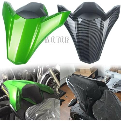 Motorcycle Accessories ABS Carbon fiber plastic Solo Rear Seat Cover Cowl green For Kawasaki Z900 Z 900 2017 2018 2019 2020 2021