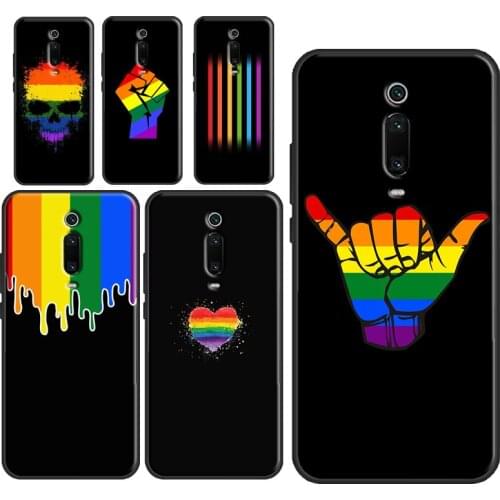 Gay Pride Rainbow Flag For POCO F3 F2 M3 X3 Pro Phone Case For Xiaomi Mi 11 Lite Note 10 Mi 9T 10T Pro 11 Ultra
