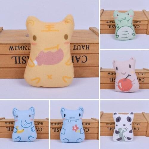 Interactive Plush Cat Toy Pet Kitten Chewing Toy Claws Thumb Bite Cat mint For Cats Teeth toys Cat Grinding Catnip Toys