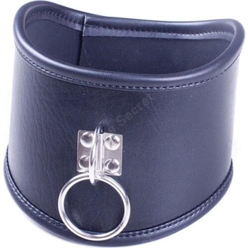 Sex Products for Couples PU Leather Sexy Necklace Erotic Chastity Neck Collar Fetish Choker Bondage Adult Games Women Sex Toys