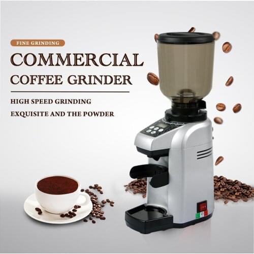 Commercial Coffee Grinder Coffee Bean Dry Food Milling Machine Burr Grinders Coffee Tools