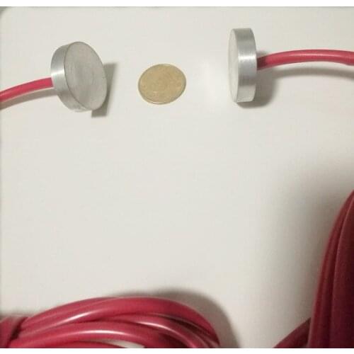 Miniature Soil Pressure Cell Sensor 20mm Bottom Outlet Model Test High-precision Strain-type Soil Pressure Gauge