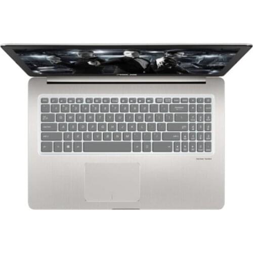 Laptop Clear Transparent Silicone Keyboard Cover Protector For ASUS VivoBook Pro N580VD N580GD N580 YX570ZD YX570 15.6"