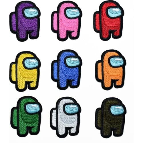 New Product Game Graffiti Embroidery Cartoon Patch Sticker DIY Clothes Bag Decoration Accessories Set