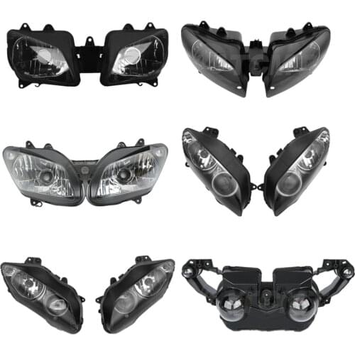Motorcycle Front Headlight Lamp Assembly For Yamaha YZF R1 1998-1999 2000-2001 2002-2003 2004-2006 2007-2008 2009-2011