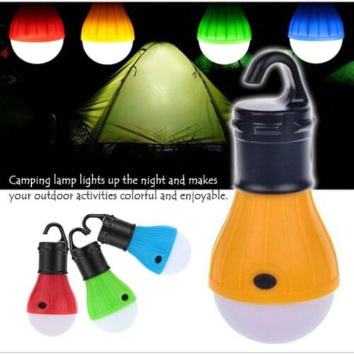 Hanging camping tent emergency lights flashlight Bulbs 3LEDnight