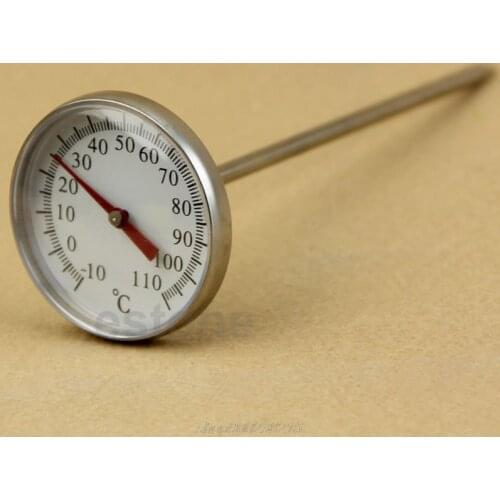 1 Pc Cooking Milk Food Coffee Stainless Steel Sensor Large Dial Thermometer New J07 21 Dropshipping