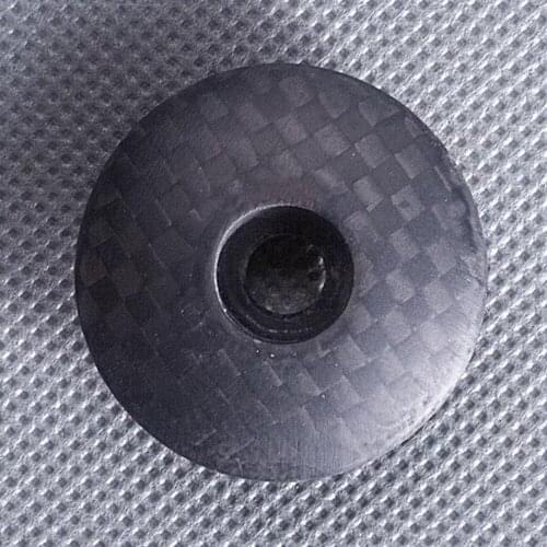 Ultralight 6g 3K Matte Full Carbon Fiber Bicycle Parts Headset Top Cap Bike Washer Stem Cover 28.6mm