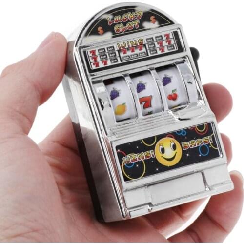 1pc Lucky Jackpot Mini Fruit Slot Machine Fun Birthday Gift Kids Educational Toy