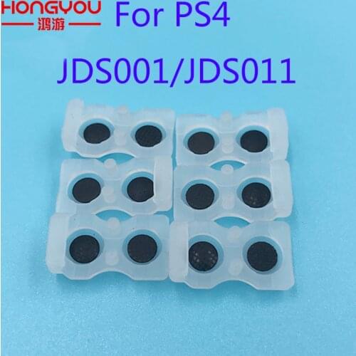 10Pcs Conductive rubber pad JDS 001 011 L1 R1 L2 R2 Rubber Silicon Conductive Button Pad Set For Sony PS4 DualShock