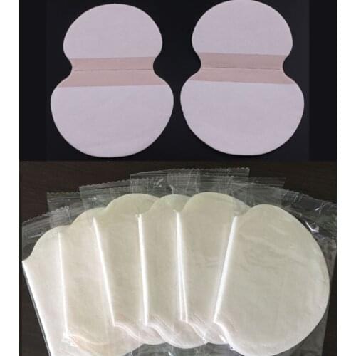 200Pcs Underarm Sweat Pad Summer Sweat Pads For Clothing Adhesive Armpit Deodorant Shield Stickers Absorbent Pads Big Size