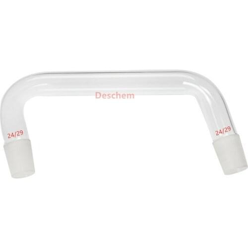 24/29,Glass Distillation Adapter,105 Degree X 75 Degree,Lab Glassware