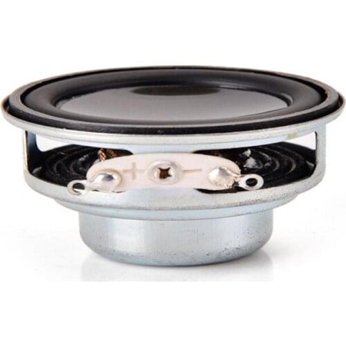 40mm 2PC Full Range Speaker Bluetooth 4Ohm5W Circular PU Edge Loudspeaker 16 Core Audio Sound Speakers