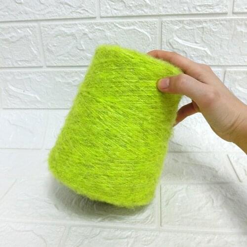 500g Paillette wool yarn for crochet Sequin yarn for knitting Hand Wool threads Scarf tippet mohair crochet yarn ZL49