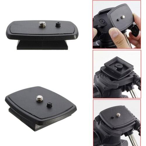 Quick Release Tripod Monopod Head Screw Adapter Mount For VCT-D680RM D580RM R640 Velbon PH-249Q Pan Head