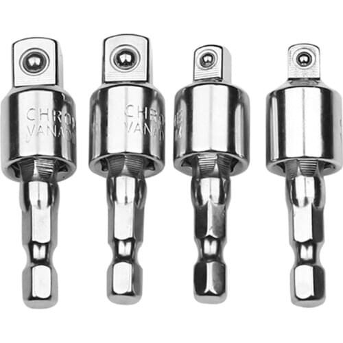 CR-V Chrome Vanadium Steel 3/8 1/4 of the wind energy removable nipple 360 ° Rotating Square Head Sleeve Post