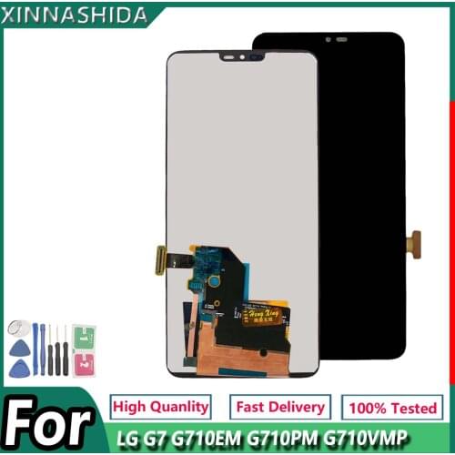 For LG G7 LCD G710EM G710PM G710VMP G710TM G710N G710VM Display Touch Screen Digitizer Assembly For LG G7 ThinQ G710