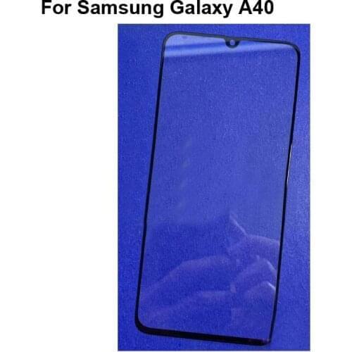For Samsung Galaxy A40 Touch Screen Glass Digitizer Panel Front Glass Sensor For Galaxy A 40 Without Flex SM-A405F/DS