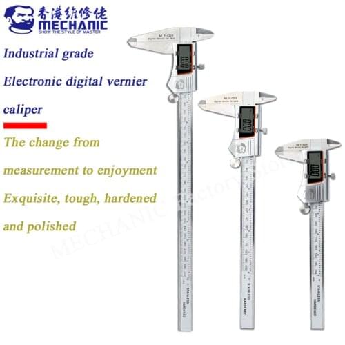 MECHANIC Electronic Vernier Caliper High-precision LCD Digital Display Industrial Grade Household Oil Level Caliper 150-300MM
