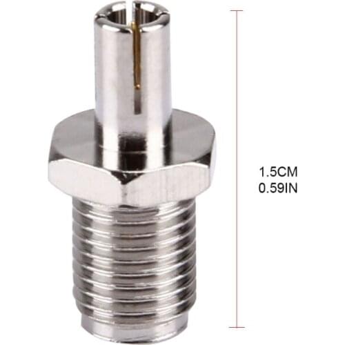 1Set SMA to TS9 RF Coaxial Adapter Male Female Coax Connector Adapter Coupler and Converter 2 Pieces Well Built Quality 875F