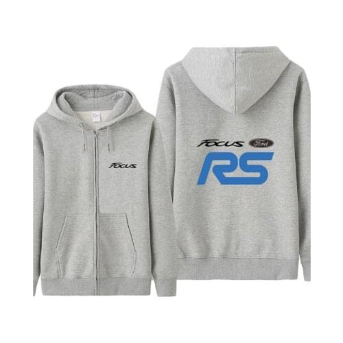 NEW For Ford Focus Rs Sweatshirt Hoodies Men Fashion Coat Pullover Fleece Pullover Unisex Man Ford Focus Rs Sweatshirts