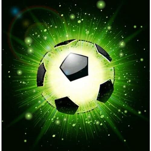 NEW 5d diamond painting football badge Full square / round rhinestone pattern diamond embroidery 3d mosaic logo